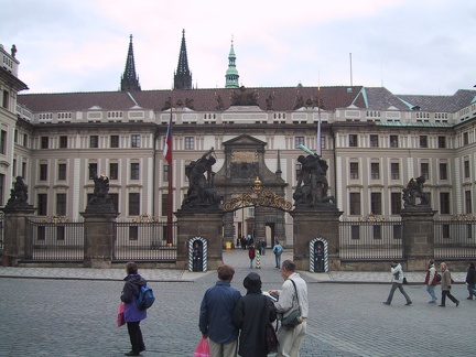 Prague Castle Gate